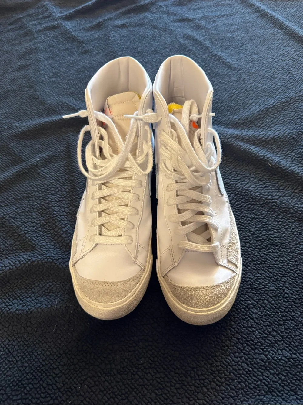 Nike white high